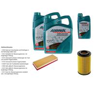 Denckermann Controllo Set Addinol Super Luce 5W-40 11L per