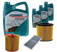DENCKERMANN Controllo set ADDINOL SUPER LUCE 5W-40 8L per Mercedes-Benz SLK