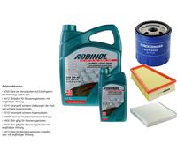DENCKERMANN Controllo set ADDINOLO SUPER LIGHT 5W-40 6L per Citroën Berlingo