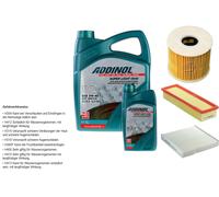 DENCKERMANN Controllo set ADDINOLO SUPER LIGHT 5W-40 6L per Citroën Berlingo