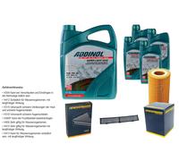 DENCKERMANN Controllo set ADDINOLO SUPER LIGHT 5W-40 9L per BMW Serie 3