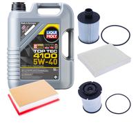 Denckermann Controllo Set Additivo Liqui Moly Top . Tec 4100 5W-40 5L per