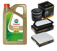 DENCKERMANN Controllo Set Castrol EDGE 5W-30 M Motore 5L Per KIA Soul 1.6 GDi