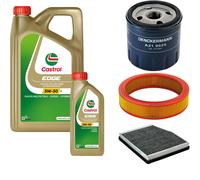 DENCKERMANN Controllo Set Castrol EDGE 5W-30 M Motore 6L Per Fiat Doblo 1.2