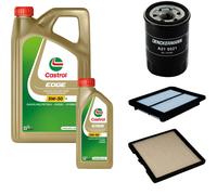 DENCKERMANN Controllo Set Castrol EDGE 5W-30 M Motore 6L Per Hyundai i10 1.1