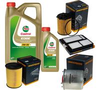 DENCKERMANN Controllo Set Castrol EDGE 5W-30 M Motore 6L Per Mazda 5 1.6 CD