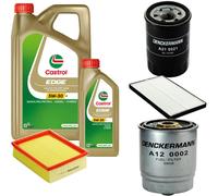 DENCKERMANN Controllo Set Castrol EDGE 5W-30 M Motore 6L Per Opel Combo 1.7 D