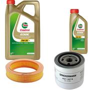 DENCKERMANN Controllo Set Castrol EDGE 5W-30 M Motore 6L Per Volvo 440 K 1.7