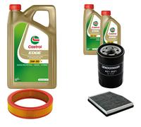 DENCKERMANN Controllo Set Castrol EDGE 5W-30 M Motore 7L Per Fiat Doblo 1.2