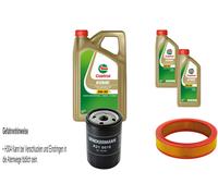 Denckermann Controllo Set castrol edge 5W-30 M Motore 7L per Lancia Y 1.2