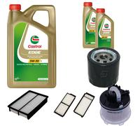 DENCKERMANN Controllo Set Castrol EDGE 5W-30 M Motore 7L Per Mazda 3 2.0
