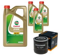 DENCKERMANN Controllo Set Castrol EDGE 5W-30 M Motore 8L Per Ford Sierra 2.0i