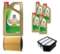 DENCKERMANN Controllo Set Castrol EDGE 5W-30 M Motore 9L Per Hyundai IX55