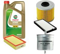 DENCKERMANN Controllo Set Castrol EDGE Titanium 5W-30 LL 5L Per BMW 5er 518i