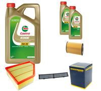 DENCKERMANN Controllo Set Castrol EDGE Titanium 5W-30 LL 7L Per BMW 1Er 120D