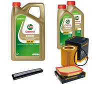 DENCKERMANN Controllo Set Castrol EDGE Titanium 5W-30 LL 7L Per BMW X3 2.5 Si
