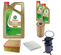 DENCKERMANN Controllo Set Castrol EDGE Titanium 5W-30 LL 7L Per VW Amarok