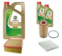 DENCKERMANN Controllo Set Castrol EDGE Titanium 5W-30 LL 7L Per VW Amarok