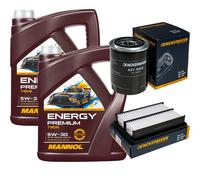 DENCKERMANN Controllo Set Energy Premium 5W-30 10L Per Hyundai H-1 Travel 2.5