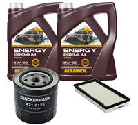 DENCKERMANN Controllo Set Energy Premium 5W-30 10L Per Jeep Cherokee 4.0i