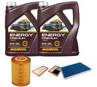 DENCKERMANN Controllo Set Energy Premium 5W-30 10L Per Mercedes-Benz C-Klasse