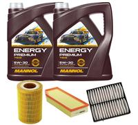 DENCKERMANN Controllo Set Energy Premium 5W-30 10L Per Mercedes-Benz M-Klasse