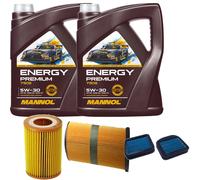 DENCKERMANN Controllo Set Energy Premium 5W-30 10L Per Mercedes-Benz S-Klasse