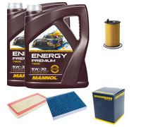 DENCKERMANN Controllo Set Energy Premium 5W-30 10L Per VW Touareg 3.0 V6 TDI