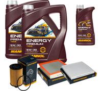 DENCKERMANN Controllo Set Energy Premium 5W-30 11L Per Jeep Grand Cherokee IV