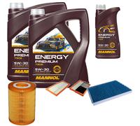 DENCKERMANN Controllo Set Energy Premium 5W-30 11L Per Mercedes-Benz C-Klasse