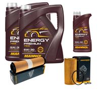 DENCKERMANN Controllo Set Energy Premium 5W-30 11L Per Mercedes-Benz E-Klasse
