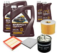 DENCKERMANN Controllo Set Energy Premium 5W-30 12L Per Mercedes-Benz E-Klasse