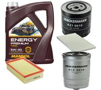 DENCKERMANN Controllo Set Energy Premium 5W-30 5L Per Audi A6 Avant 2.5 TDI