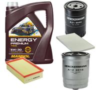 DENCKERMANN Controllo Set Energy Premium 5W-30 5L Per Audi A6 Avant 2.5 TDI