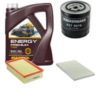 DENCKERMANN Controllo Set Energy Premium 5W-30 5L Per Audi A6 Avant 2.5 TDI