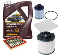 DENCKERMANN Controllo Set Energy Premium 5W-30 5L Per Chevrolet Malibu 2.0 D