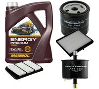 DENCKERMANN Controllo Set Energy Premium 5W-30 5L Per Chevrolet Nubira Kombi