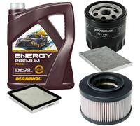 DENCKERMANN Controllo Set Energy Premium 5W-30 5L Per Chrysler Voyager IV 2.4