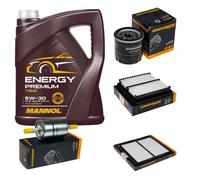 DENCKERMANN Controllo Set Energy Premium 5W-30 5L Per Daewoo Matiz 0.8 1.0