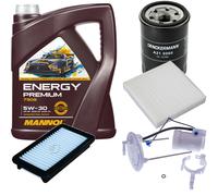 Denckermann Controllo Set Energy Premium 5W-30 5L per di Suzuki SX4 1.6