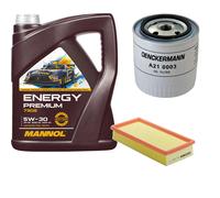 DENCKERMANN Controllo Set Energy Premium 5W-30 5L Per Ford Transit Kasten 2.0