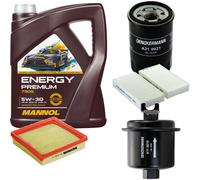 DENCKERMANN Controllo Set Energy Premium 5W-30 5L Per Honda HR-V 1.6 16V 4WD