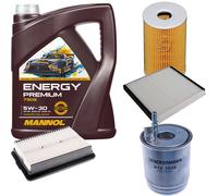DENCKERMANN Controllo Set Energy Premium 5W-30 5L Per Hyundai I30 1.6 CDI
