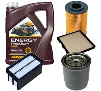 Denckermann Controllo Set Energy Premium 5W-30 5L per Kia Picanto 1.1 Crdi