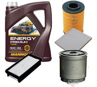 DENCKERMANN Controllo Set Energy Premium 5W-30 5L Per KIA Rio II 1.5 CRDi