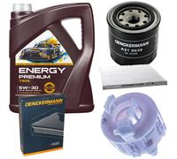 DENCKERMANN Controllo Set Energy Premium 5W-30 5L Per KIA Rio III 1.4 CVVT