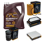 DENCKERMANN Controllo Set Energy Premium 5W-30 5L Per KIA Soul 1.6 CRDi 128
