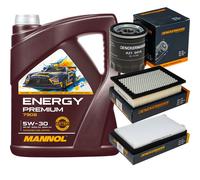 DENCKERMANN Controllo Set Energy Premium 5W-30 5L Per Mazda Tribute 2.3 AWD