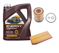 DENCKERMANN Controllo Set Energy Premium 5W-30 5L Per Mercedes-Benz C-Klasse