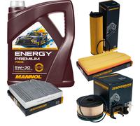 DENCKERMANN Controllo Set Energy Premium 5W-30 5L Per Mercedes-Benz E-Klasse